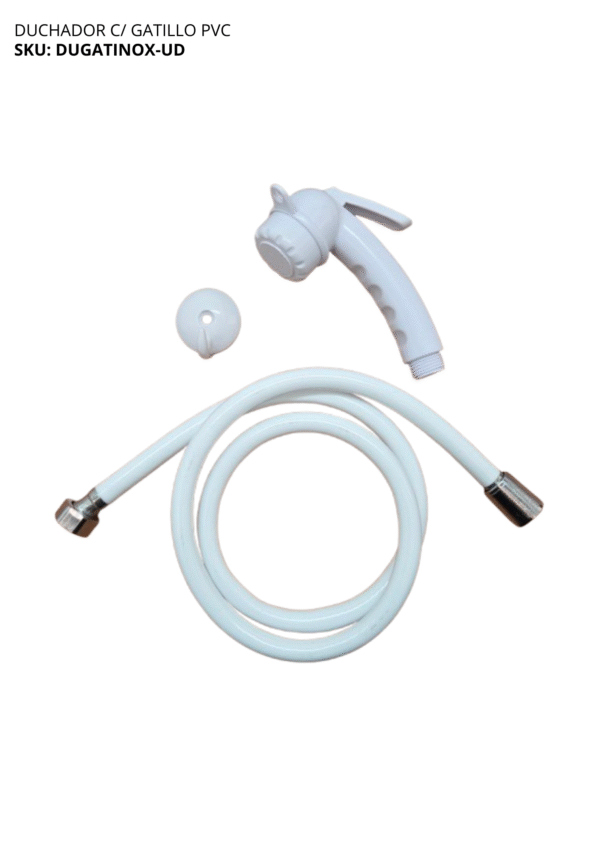 KIT DUCHADOR CON GATILLO PVC UDG